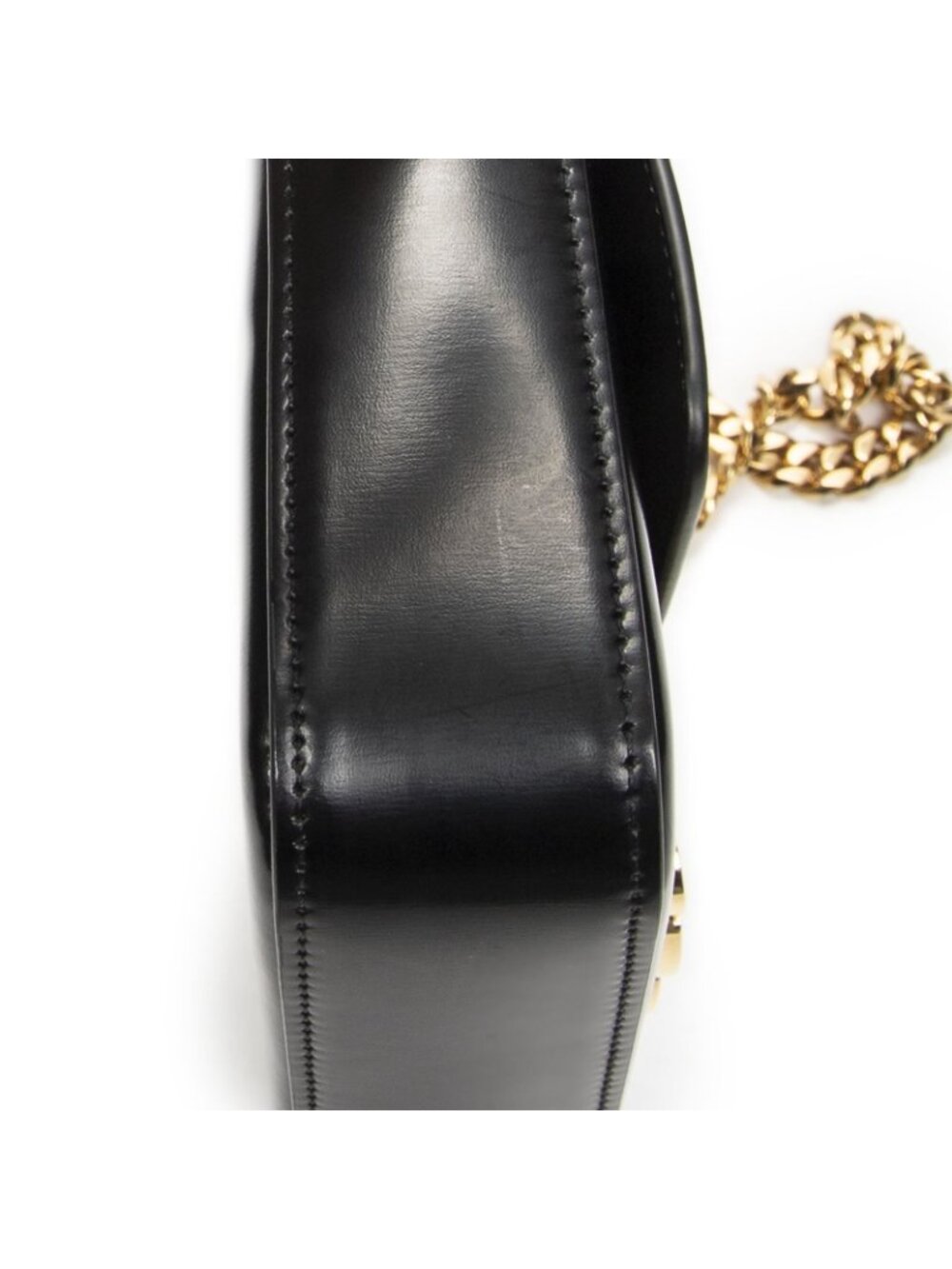 Celine Claude Chain Black Smooth Calfskin Messenger - Picture 7 of 10